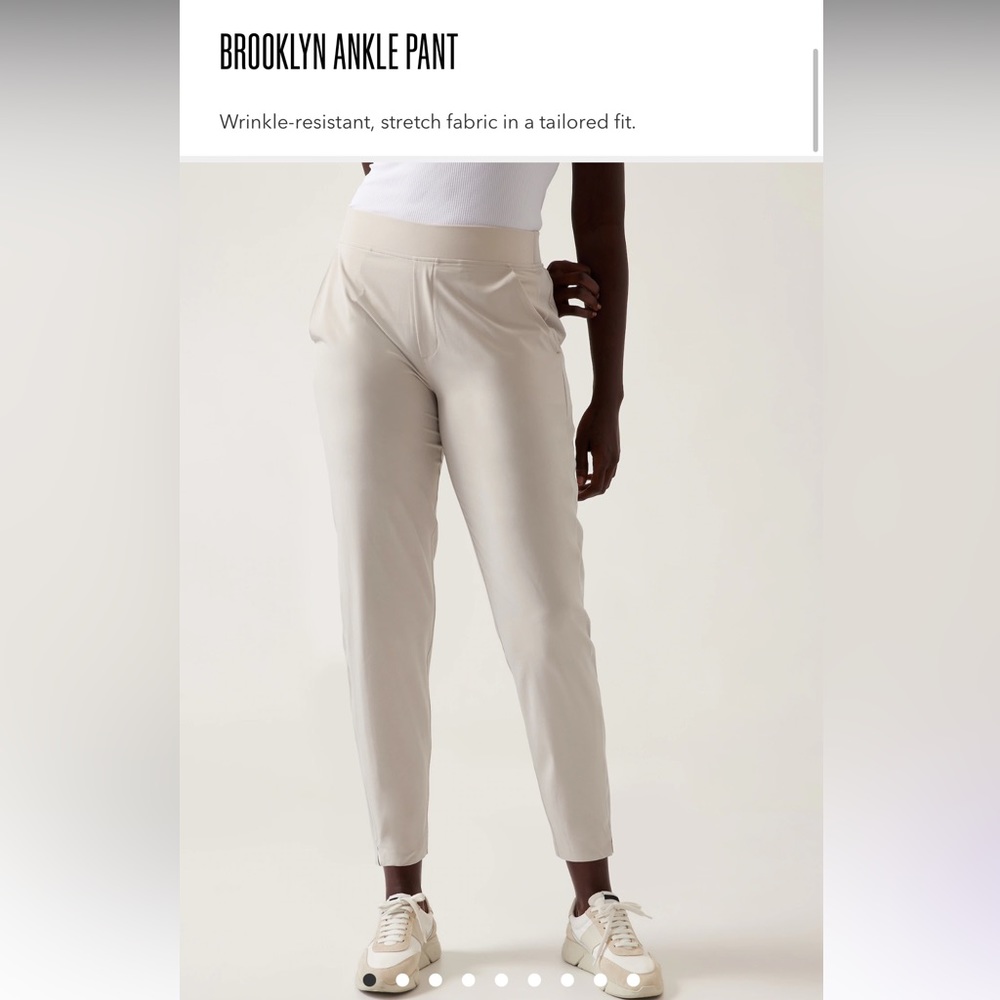 Athleta Brooklyn Ankle Pants in size 4